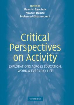 portada critical perspectives on activity: explorations across education, work, and everyday life