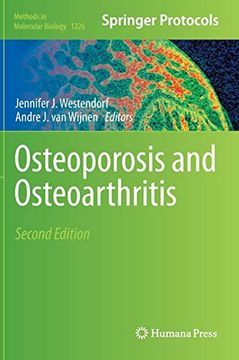 portada Osteoporosis and Osteoarthritis (Methods in Molecular Biology, 1226) (en Inglés)