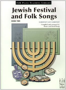 portada Jewish Festival and Folk Songs, Book two (Paperback) (in English)