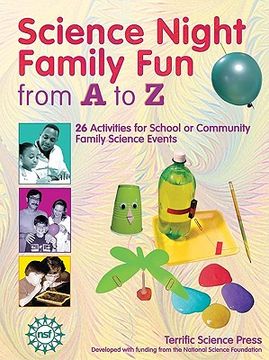 portada science night family fun from a to z (en Inglés)