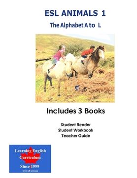 portada ESL Animals 1: The Alphabet A - L (en Inglés)