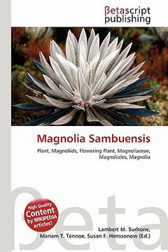 portada magnolia sambuensis