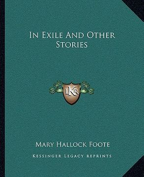 portada in exile and other stories (en Inglés)