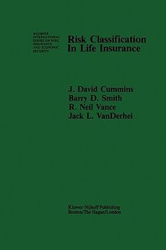 portada risk classification in life insurance