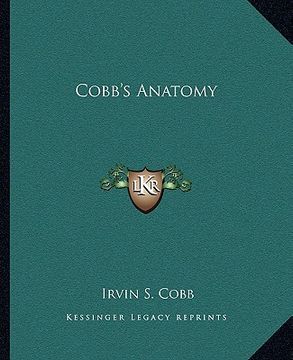 portada cobb's anatomy (in English)