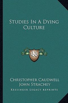 portada studies in a dying culture