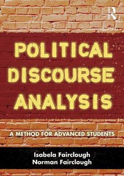 portada Political Discourse Analysis: A Method for Advanced Students (in English)