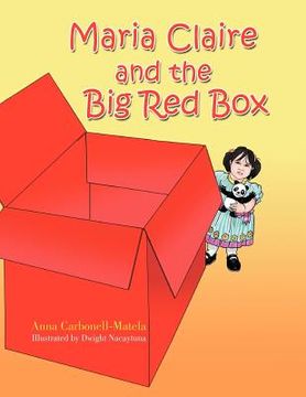 portada maria claire and the big red box (en Inglés)