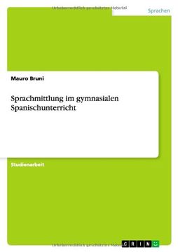 portada Sprachmittlung im gymnasialen Spanischunterricht (German Edition)
