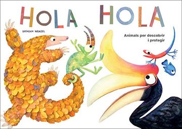 portada Hola Hola: Animals per Descobrir i Protegir: Millor Llibre Infantil Segons Amazon. Com i the Washington Post: 3 (Contes amb Valors) (in Catalá)