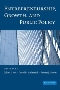 portada Entrepreneurship, Growth, and Public Policy (in English)