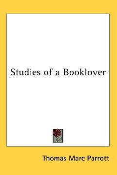 portada studies of a booklover (en Inglés)