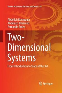 portada Two-Dimensional Systems: From Introduction to State of the Art