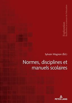 portada Normes, disciplines et manuels scolaires (in French)