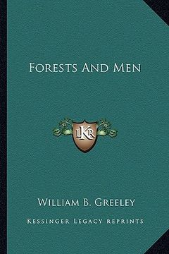 portada forests and men (en Inglés)