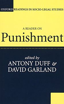 portada A Reader on Punishment (Oxford Readings in Socio-Legal Studies) (en Inglés)