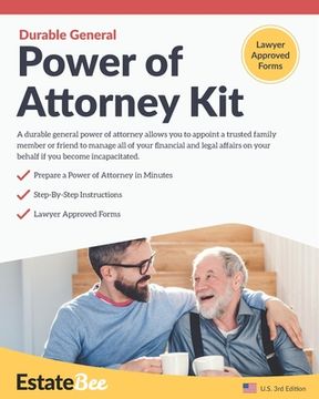 portada Durable General Power of Attorney Kit: Make Your Own Power of Attorney in Minutes (in English)