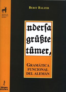 portada Gramática Funcional del Alemán (Proyecto Didáctico Quirón, Interlingua) (in Spanish)