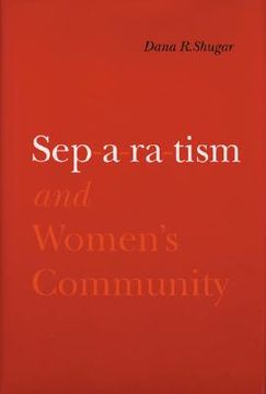 portada separatism and women's community (in English)
