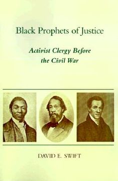 portada black prophets of justice: activist clergy before the civil war (en Inglés)