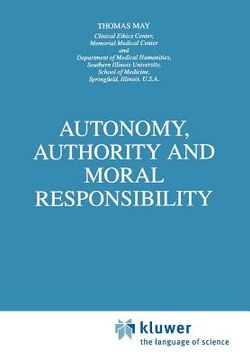 portada autonomy, authority and moral responsibility (in English)