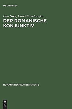 portada Der Romanische Konjunktiv (en Alemán)