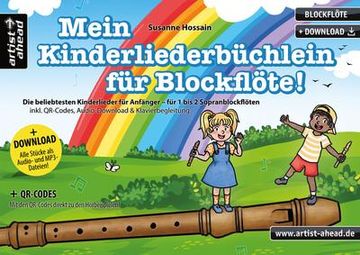 portada Mein Kinderliederbüchlein für Blockflöte!