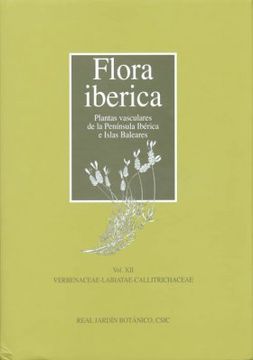 portada Flora ibérica. Vol. XII. Verbenaceae-Labiatae-Callitrichaceae