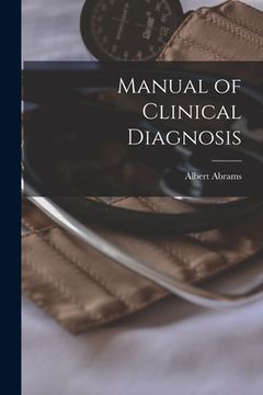 portada Manual of Clinical Diagnosis (en Inglés)