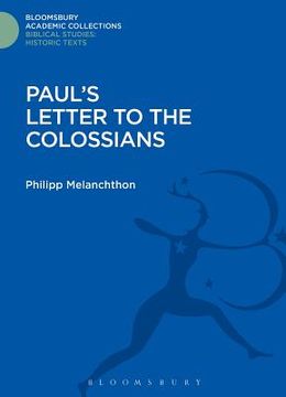 portada Paul's Letter to the Colossians (en Inglés)
