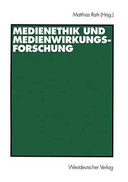 portada Medienethik und Medienwirkungsforschung (in German)