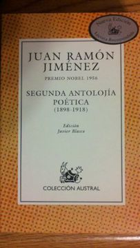 portada Segunda Antologia Poetica (1898-1918)