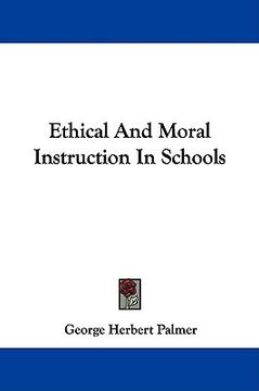 portada ethical and moral instruction in schools