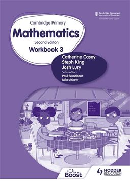 portada Cambridge Primary Mathematics Workbook 3 Second Edition (en Inglés)