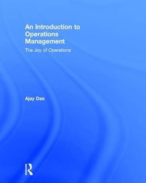 portada An Introduction to Operations Management: The Joy of Operations (en Inglés)