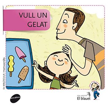 portada Vull un Gelat (el Blauet) (in Catalá)