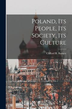 portada Poland, Its People, Its Society, Its Culture (in English)