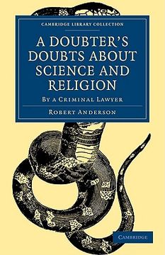 portada A Doubter's Doubts About Science and Religion Paperback (Cambridge Library Collection - Science and Religion) (en Inglés)