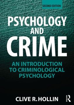 portada Psychology and Crime: An Introduction to Criminological Psychology 