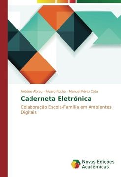 portada Caderneta Eletrónica: Colaboração Escola-Família em Ambientes Digitais (Portuguese Edition)