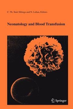 portada neonatology and blood transfusion (en Inglés)