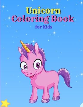 portada Unicorn Coloring Book for Kids (in English)