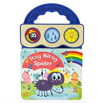 portada Itsy Bitsy Spider Children's 3-Button Sound Book for Babies and Toddlers; Favorite Nursery Rhymes (in English)