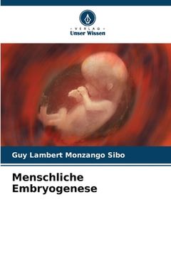 portada Menschliche Embryogenese (in German)