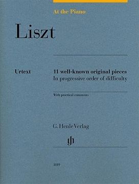 portada At the Piano - Liszt (en Inglés)