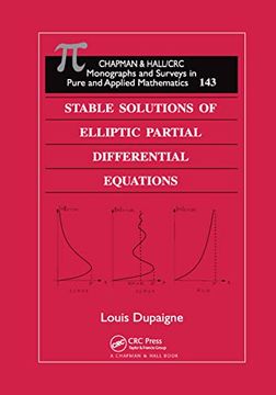 portada Stable Solutions of Elliptic Partial Differential Equations (en Inglés)