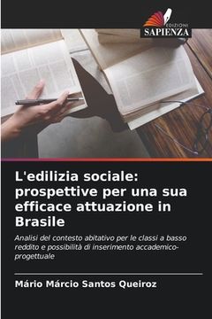 portada L'edilizia sociale: prospettive per una sua efficace attuazione in Brasile (en Italiano)
