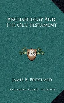 portada archaeology and the old testament (en Inglés)