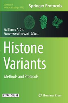 portada Histone Variants: Methods and Protocols (Methods in Molecular Biology) (en Inglés)