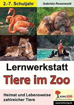 portada Lernwerkstatt Tiere im Zoo: Heimat und Lebensweise (en Alemán)